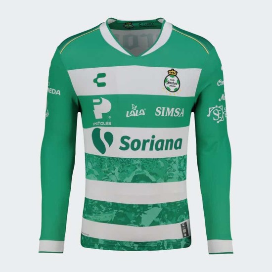 Maillot Homme Santos Laguna 2025/26 Domicile Manches Longues Maillot Homme Santos Laguna 2025/26 Domicile Manches Longues