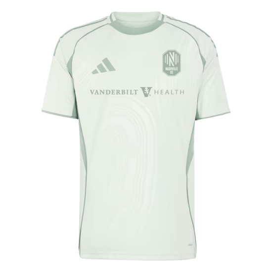 Troisième Chemise Pré-Match Femmes Nashville SC 2025 - Vert Troisième Chemise Pré-Match Femmes Nashville SC 2025 - Vert