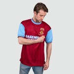 Maillot rétro West Ham United Bobby Moore mémorial 1994 enfant