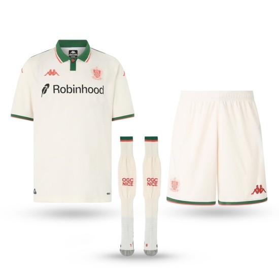 Maillot Enfant OGC Nice 2025/26 Extérieur Maillot Enfant OGC Nice 2025/26 Extérieur