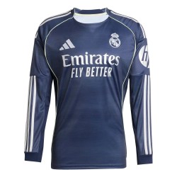 Maillot extérieur manches longues homme Real Madrid 2025/26