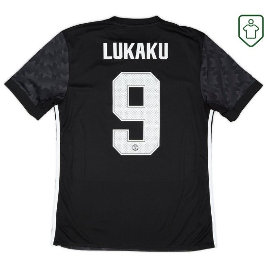 Maillot rétro extérieur homme Manchester United 2017/18 Lukaku #9 Maillot rétro extérieur homme Manchester United 2017/18 Lukaku #9