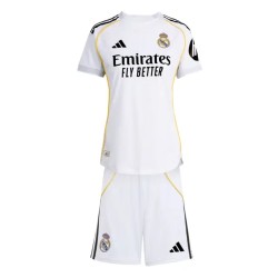 Kit domicile Real Madrid 2025/26 pour enfant