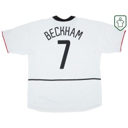 Maillot rétro extérieur homme Manchester United 2002/03 Beckham #7