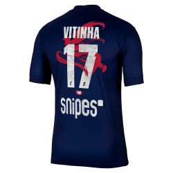Maillot Domicile Nouvel An Lunaire 2025/26 PSG Vitinha #17 Homme