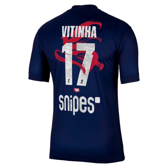 Maillot Domicile Nouvel An Lunaire 2025/26 PSG Vitinha #17 Homme Maillot Domicile Nouvel An Lunaire 2025/26 PSG Vitinha #17 Homme