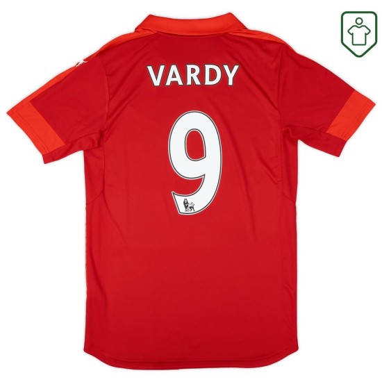 Homme Maillot extérieur rétro Leicester City 2016/17 Vardy #9 Homme Maillot extérieur rétro Leicester City 2016/17 Vardy #9