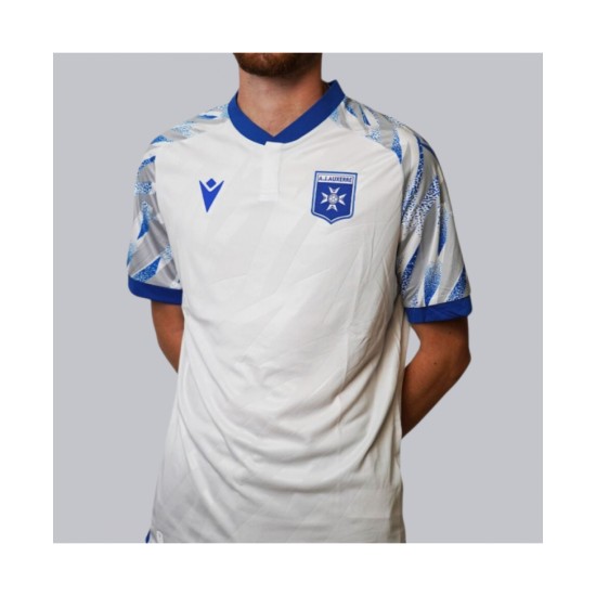 Maillot d'échauffement troisième AJ Auxerre 2025/26 enfant - Blanc