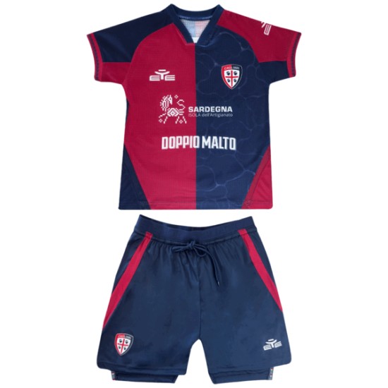 Kit Domicile Enfant Cagliari Calcio 2025/26 Kit Domicile Enfant Cagliari Calcio 2025/26
