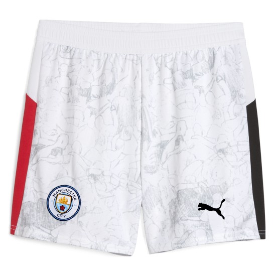 Short femme Manchester City 2025/26 KidSuper - Blanc Short femme Manchester City 2025/26 KidSuper - Blanc