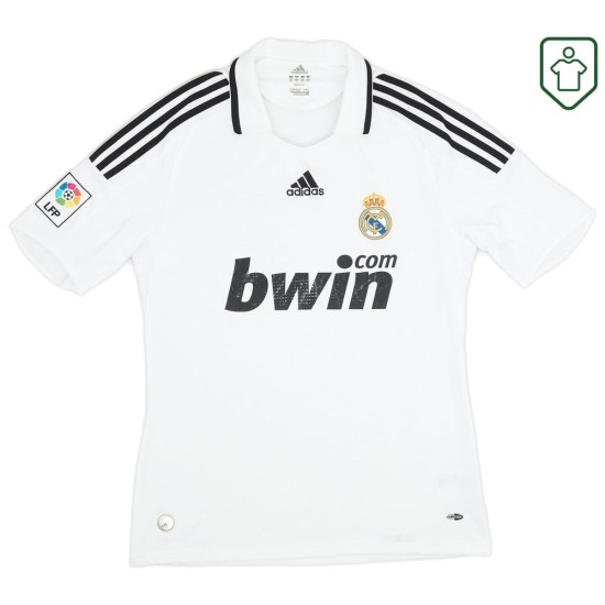 Homme Maillot rétro domicile Real Madrid 2008/09 Homme Maillot rétro domicile Real Madrid 2008/09
