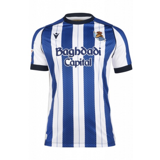 Maillot Femme Real Sociedad 2025/26 Domicile Sponsorisé Maillot Femme Real Sociedad 2025/26 Domicile Sponsorisé