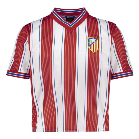Maillot crop top Rétro femme Atlético Madrid 1996