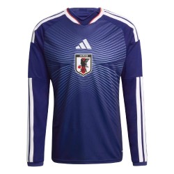 Homme Japon 2026 Domicile Coupe du Monde Maillot Manches Longues