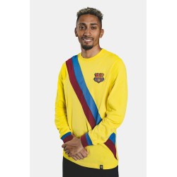 Maillot extérieur manches longues Rétro homme FC Barcelone 1974/75