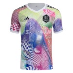Troisième Chemise Pré-Match Femmes Houston Dynamo 2025 - Blanc Troisième Chemise Pré-Match Femmes Houston Dynamo 2025 - Blanc