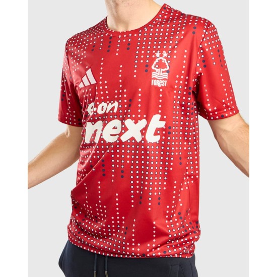 Maillot troisième Europe échauffement Nottingham Forest 2025/26 Homme Maillot troisième Europe échauffement Nottingham Forest 2025/26 Homme