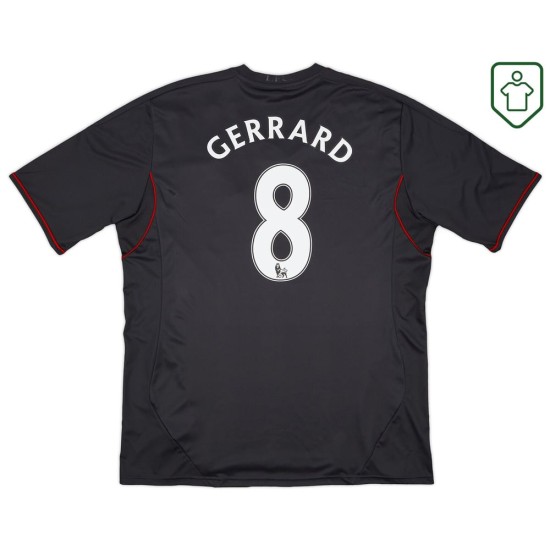Maillot rétro extérieur homme Liverpool 2011/12 Gerrard #8 Maillot rétro extérieur homme Liverpool 2011/12 Gerrard #8