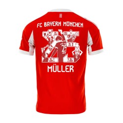 Maillot Homme Bayern Munich 2025/26 Domicile - Müller #25