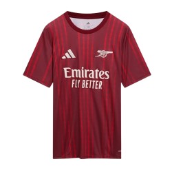 Homme Arsenal 2025/26 Troisième Maillot d’Échauffement – Rouge