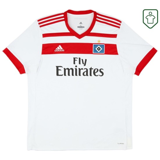 Homme Maillot domicile rétro Hamburger SV 2017/18 Homme Maillot domicile rétro Hamburger SV 2017/18