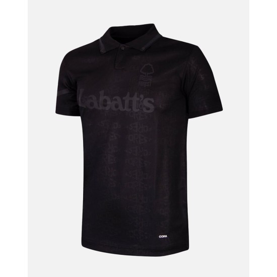 Maillot rétro Nottingham Forest extérieur noir 1992/93 enfant Maillot rétro Nottingham Forest extérieur noir 1992/93 enfant