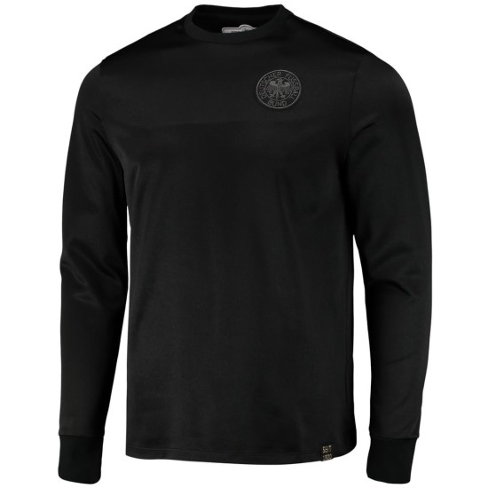 Maillot rétro capitaine manches longues domicile Allemagne 1974 homme