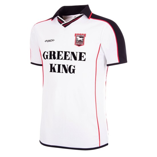 Femme Ipswich Town 2000/01 Extérieur Rétro Maillot