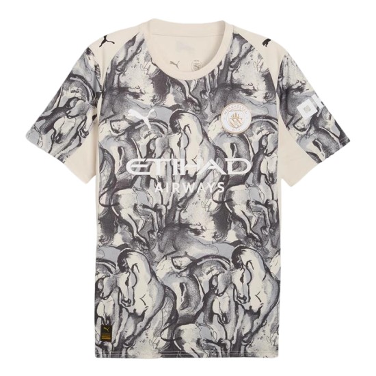 Maillot Pre-Match Année du Cheval Manchester City 2026 Enfant Maillot Pre-Match Année du Cheval Manchester City 2026 Enfant