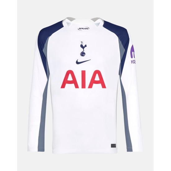 Maillot Homme Tottenham Hotspur Domicile Manches Longues 2025/26 Maillot Homme Tottenham Hotspur Domicile Manches Longues 2025/26