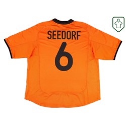 Homme Maillot rétro domicile Pays-Bas 2000/02 Seedorf #6