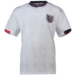 Maillot domicile rétro Angleterre 1989 homme