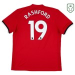 Maillot rétro domicile homme Manchester United 2017/18 Rashford #19 Maillot rétro domicile homme Manchester United 2017/18 Rashford #19