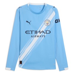 Maillot Manches Longues Domicile Manchester City 2025/26 Homme