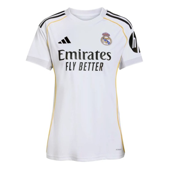 Maillot domicile Real Madrid 2025/26 pour femme Maillot domicile Real Madrid 2025/26 pour femme