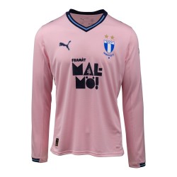 Maillot Extérieur Manches Longues Malmö FF 2025 Homme - Rose