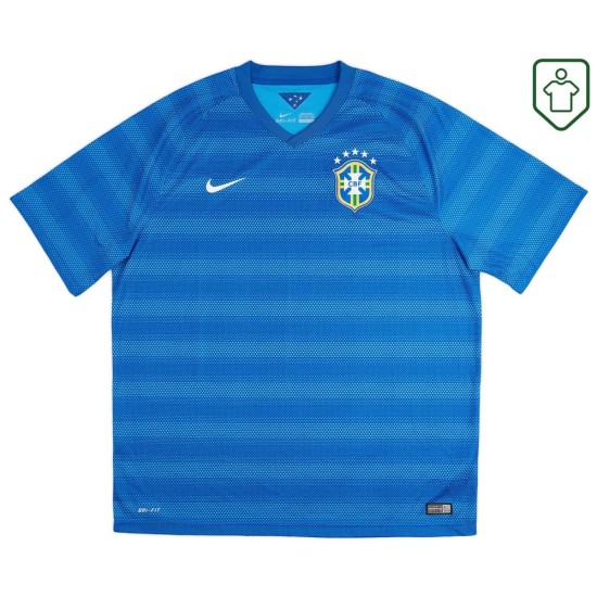 Homme Maillot rétro extérieur Brésil 2014/15