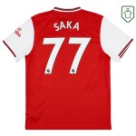 Maillot rétro domicile homme Arsenal 2019/20 Saka #77 Maillot rétro domicile homme Arsenal 2019/20 Saka #77