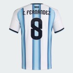 Maillot Officiel Domicile Argentine 2026 Homme E. FERNÁNDEZ #8