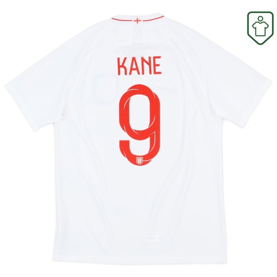 Homme Maillot rétro domicile Angleterre 2018/19 Kane #9 Homme Maillot rétro domicile Angleterre 2018/19 Kane #9