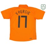 Homme Maillot rétro domicile Pays-Bas 2006/08 V. Persie #17