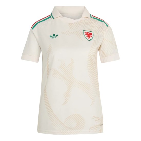 Maillot Coupe du Monde 2026 Extérieur Pays de Galles Femme Maillot Coupe du Monde 2026 Extérieur Pays de Galles Femme