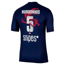 Maillot Domicile Nouvel An Lunaire 2025/26 PSG Marquinhos #5 Homme