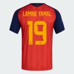 Maillot Officiel Domicile Espagne 2026 Femme LAMINE YAMAL #19 Maillot Officiel Domicile Espagne 2026 Femme LAMINE YAMAL #19