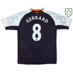 Maillot rétro troisième homme Liverpool 2012/13 Gerrard #8