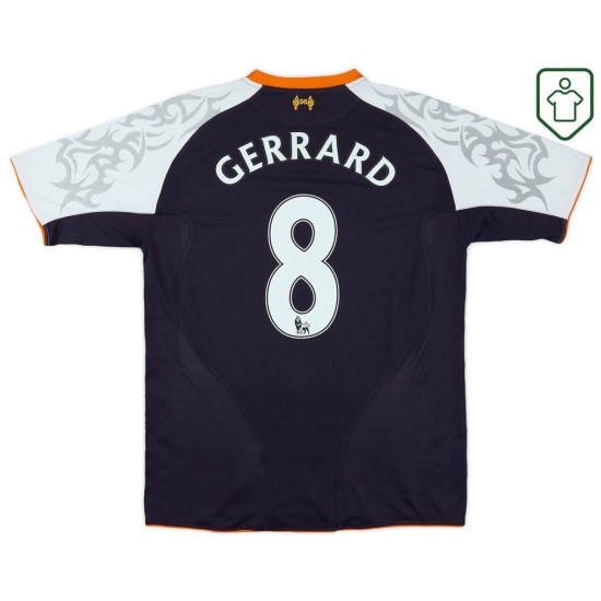 Maillot rétro troisième homme Liverpool 2012/13 Gerrard #8 Maillot rétro troisième homme Liverpool 2012/13 Gerrard #8