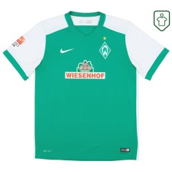Homme Maillot domicile rétro Werder Brême 2015/16