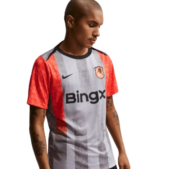 Homme Chelsea 2025/26 Troisième Maillot Pré-Match Gris Homme Chelsea 2025/26 Troisième Maillot Pré-Match Gris