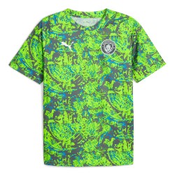 Homme Manchester City 2025/26 Troisième Maillot d’Échauffement - Vert