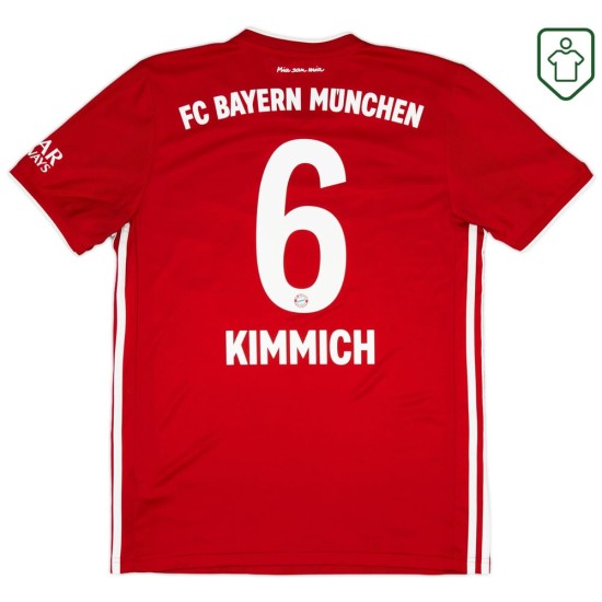 Homme Maillot domicile rétro Bayern Munich 2020/21 Kimmich #6